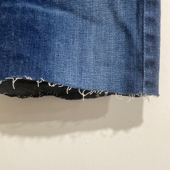 Citizens of Humanity Premium Vintage Rocket High Rise Skinny Denim Shorts 24 - Picture 4 of 12